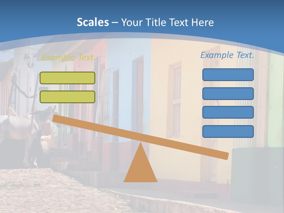 House Colorful Day PowerPoint Template