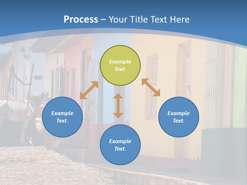 House Colorful Day PowerPoint Template