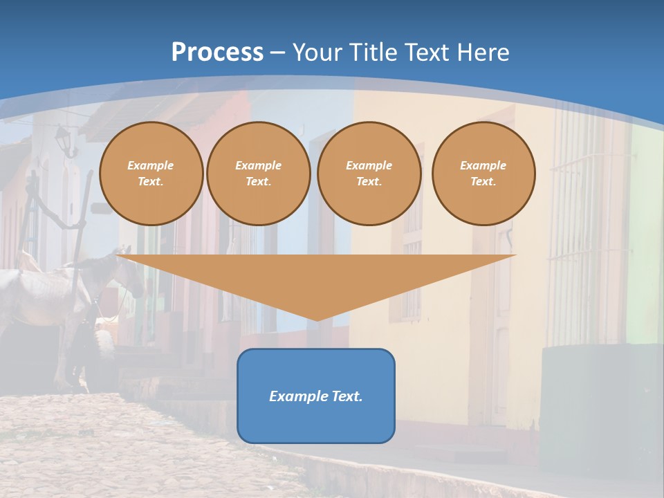 House Colorful Day PowerPoint Template