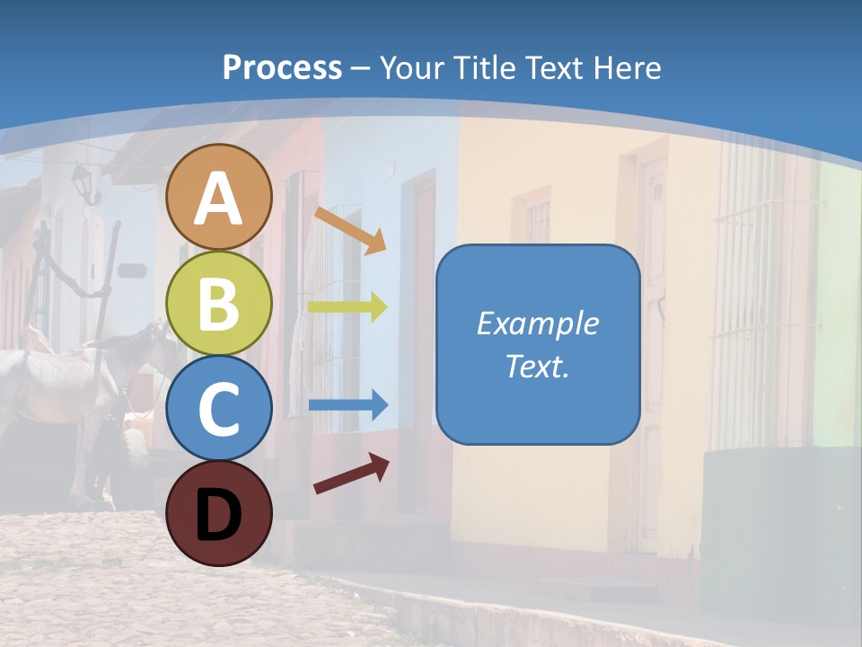 House Colorful Day PowerPoint Template