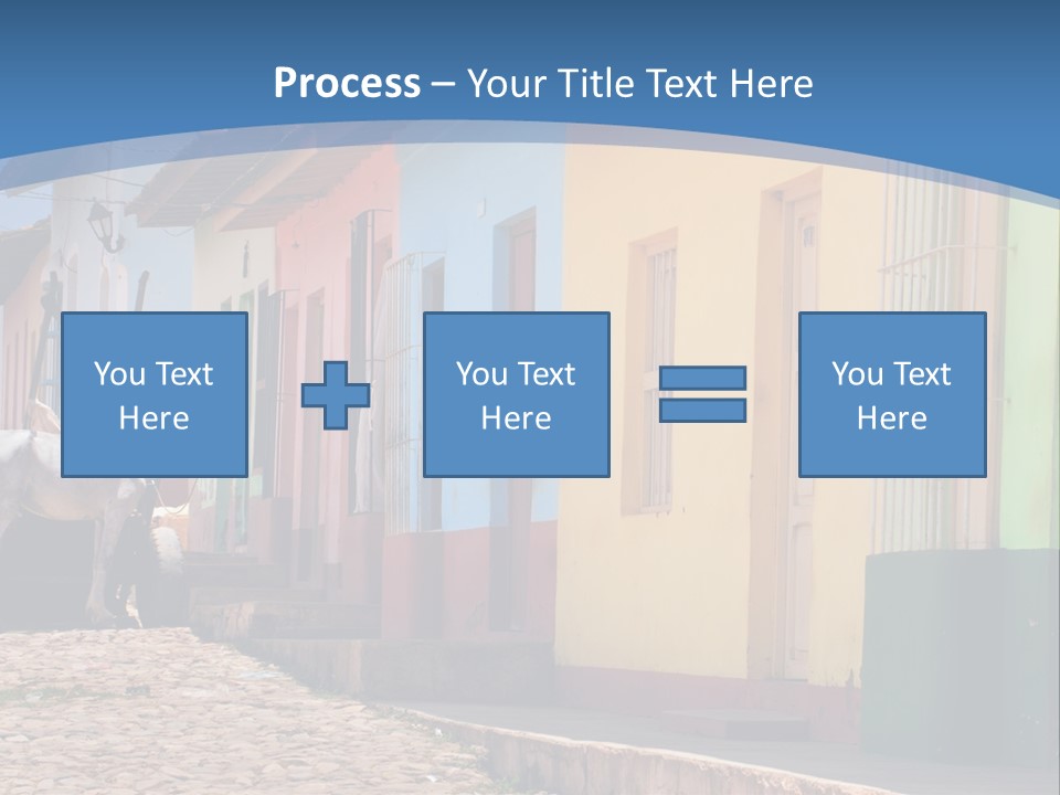 House Colorful Day PowerPoint Template
