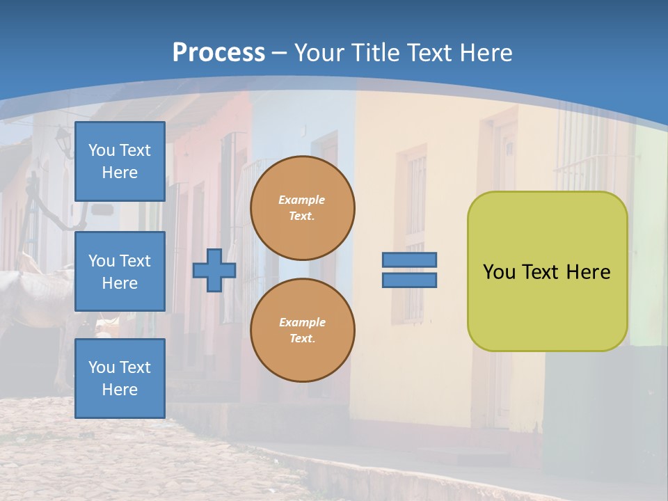 House Colorful Day PowerPoint Template