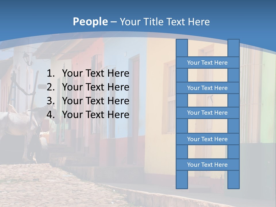 House Colorful Day PowerPoint Template