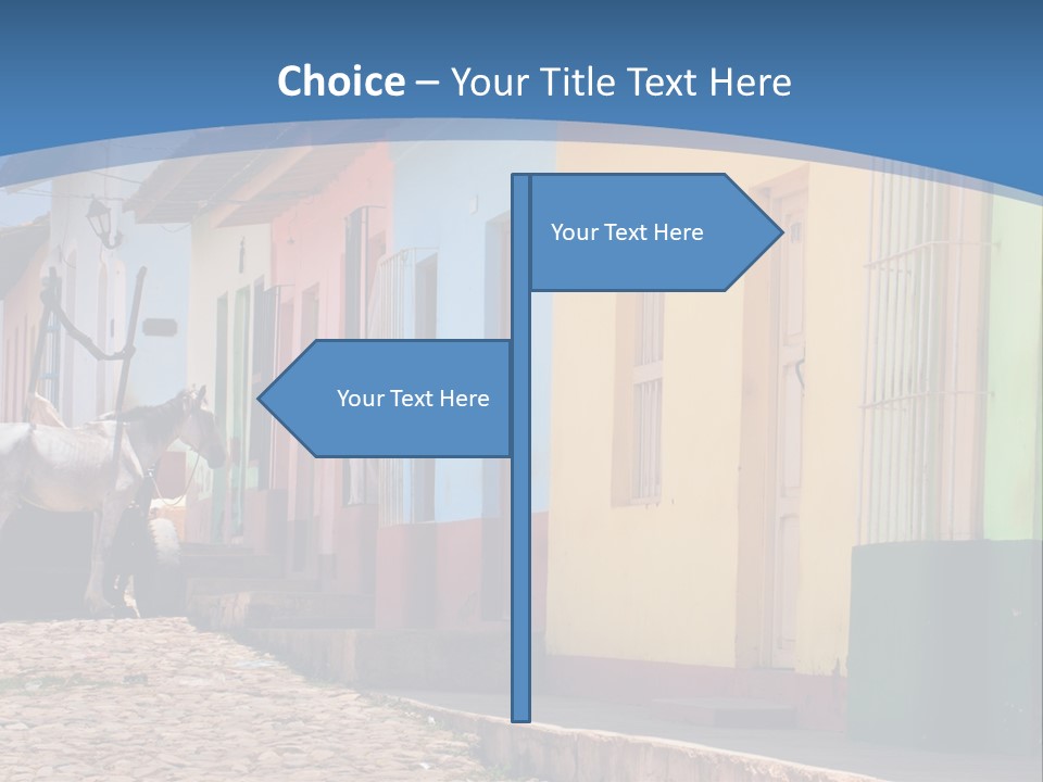 House Colorful Day PowerPoint Template