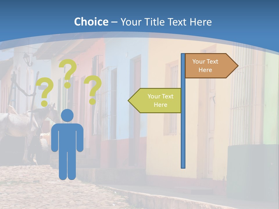 House Colorful Day PowerPoint Template