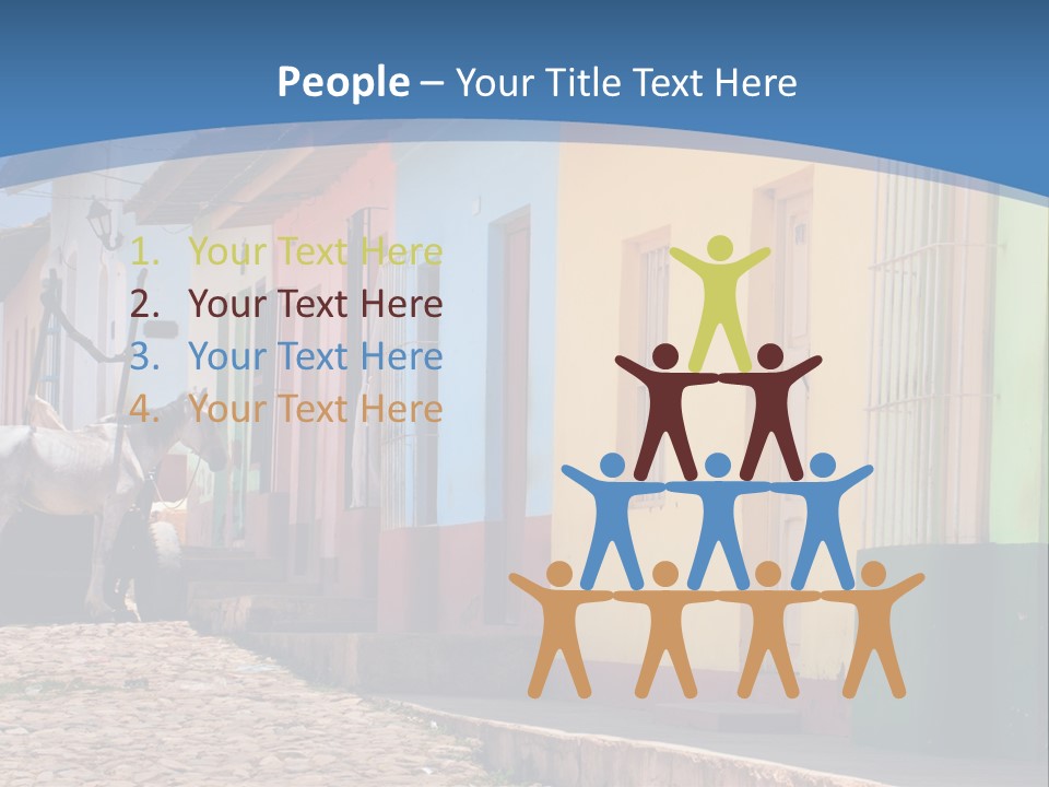 House Colorful Day PowerPoint Template