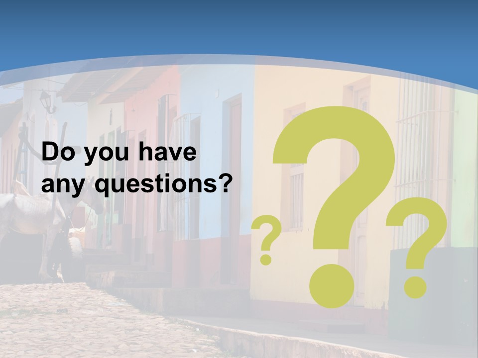 House Colorful Day PowerPoint Template