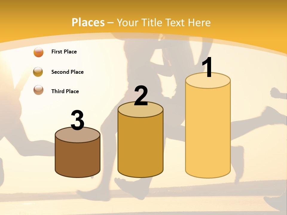 Running Sky Relations PowerPoint Template