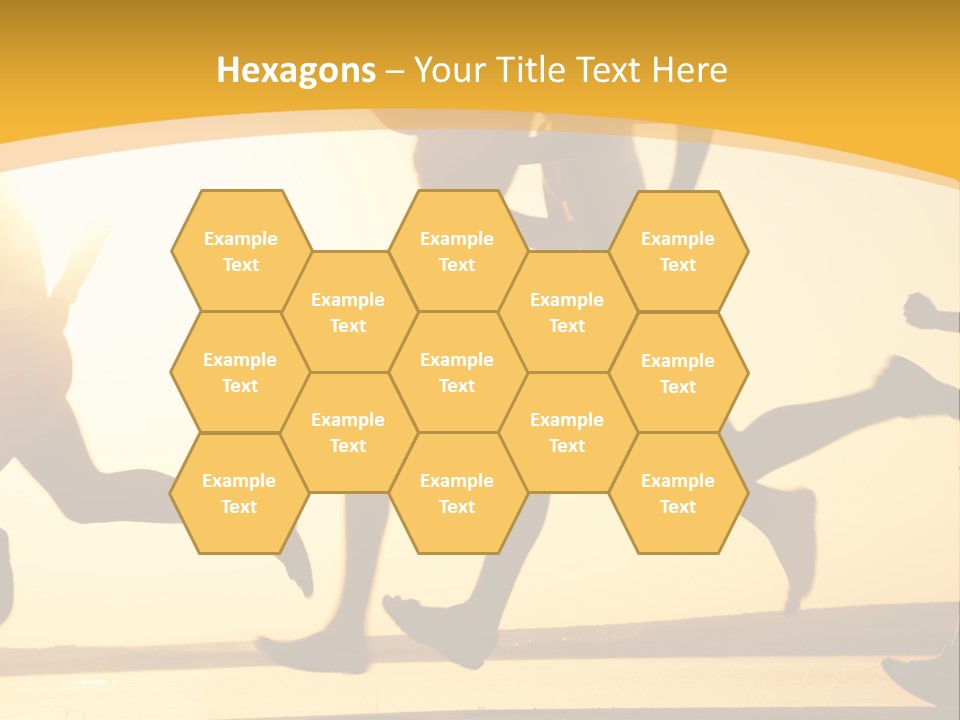 Running Sky Relations PowerPoint Template