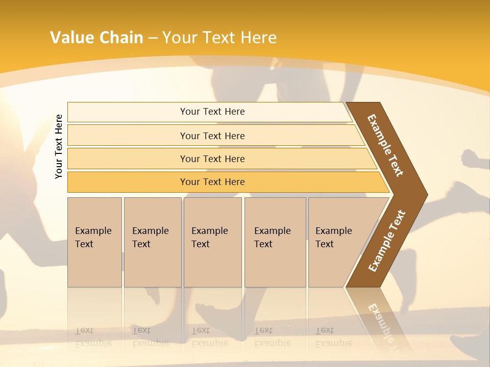 Running Sky Relations PowerPoint Template