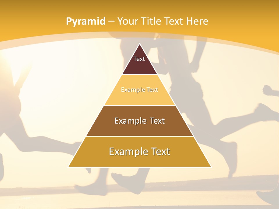 Running Sky Relations PowerPoint Template