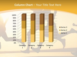 Running Sky Relations PowerPoint Template