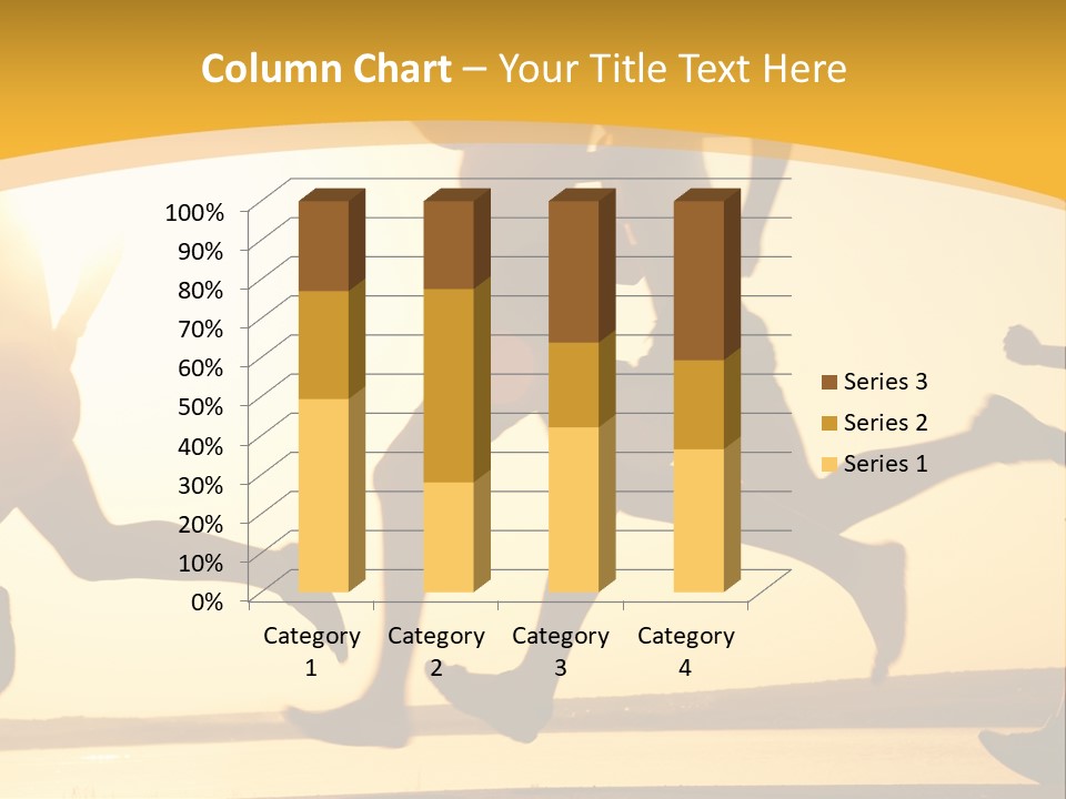 Running Sky Relations PowerPoint Template