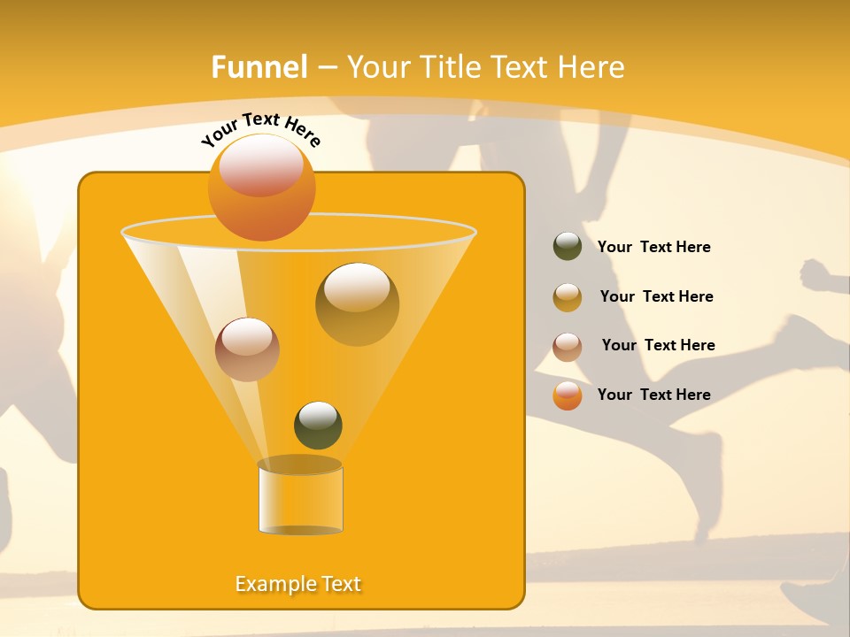 Running Sky Relations PowerPoint Template