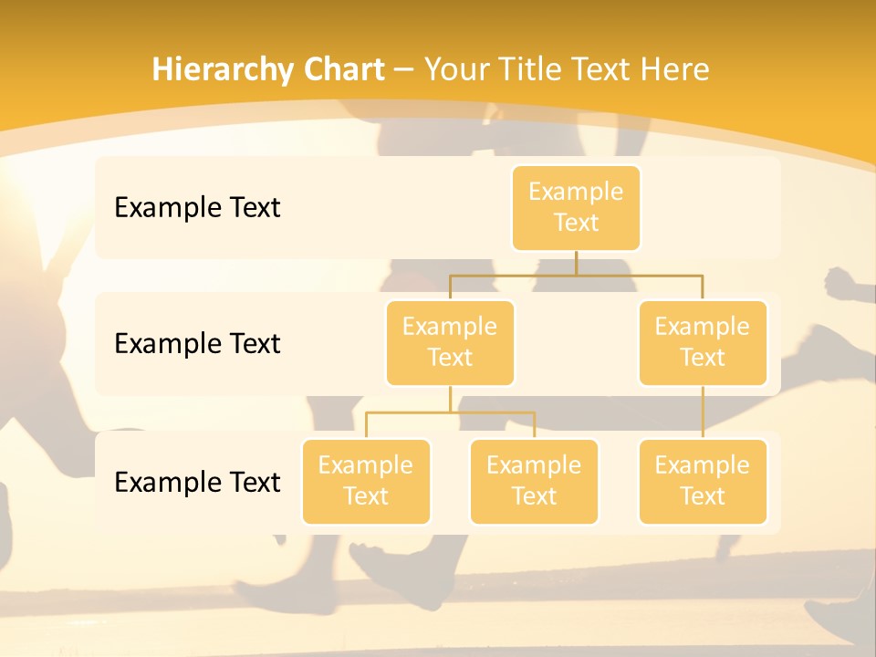 Running Sky Relations PowerPoint Template