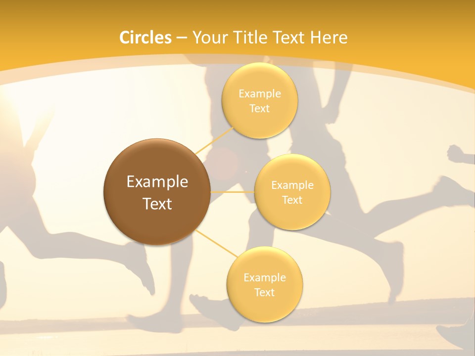 Running Sky Relations PowerPoint Template