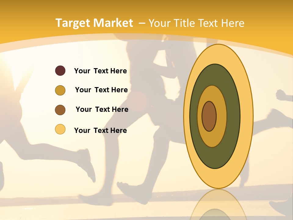 Running Sky Relations PowerPoint Template