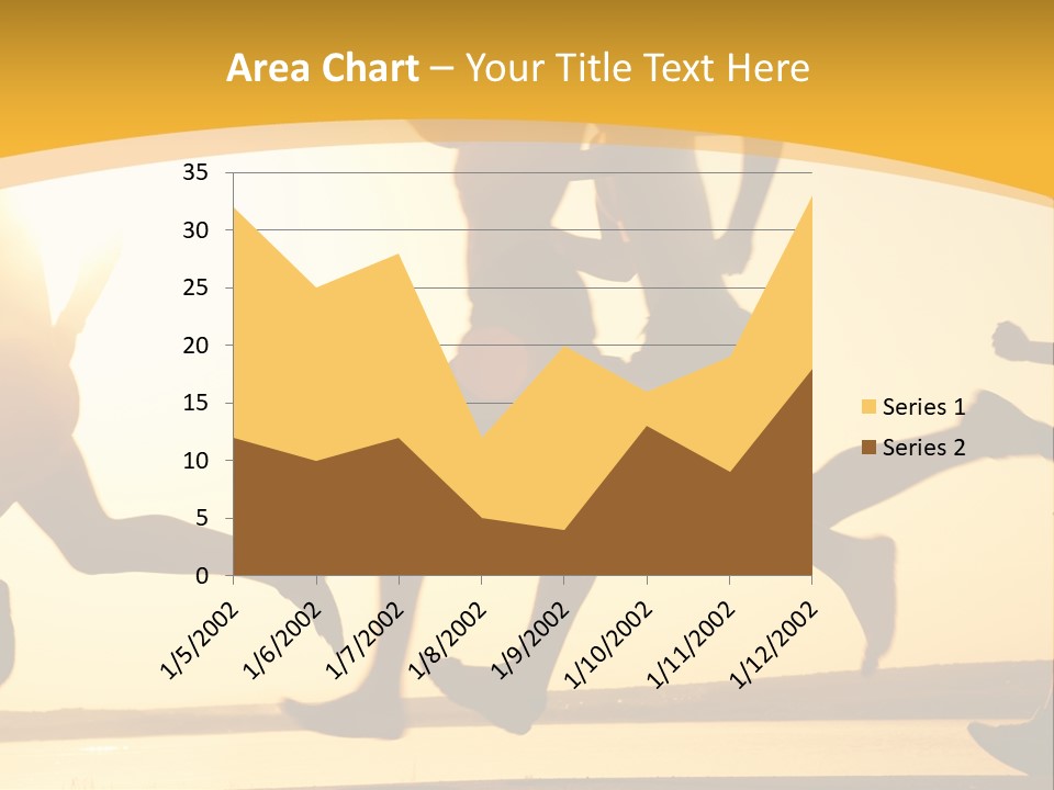 Running Sky Relations PowerPoint Template