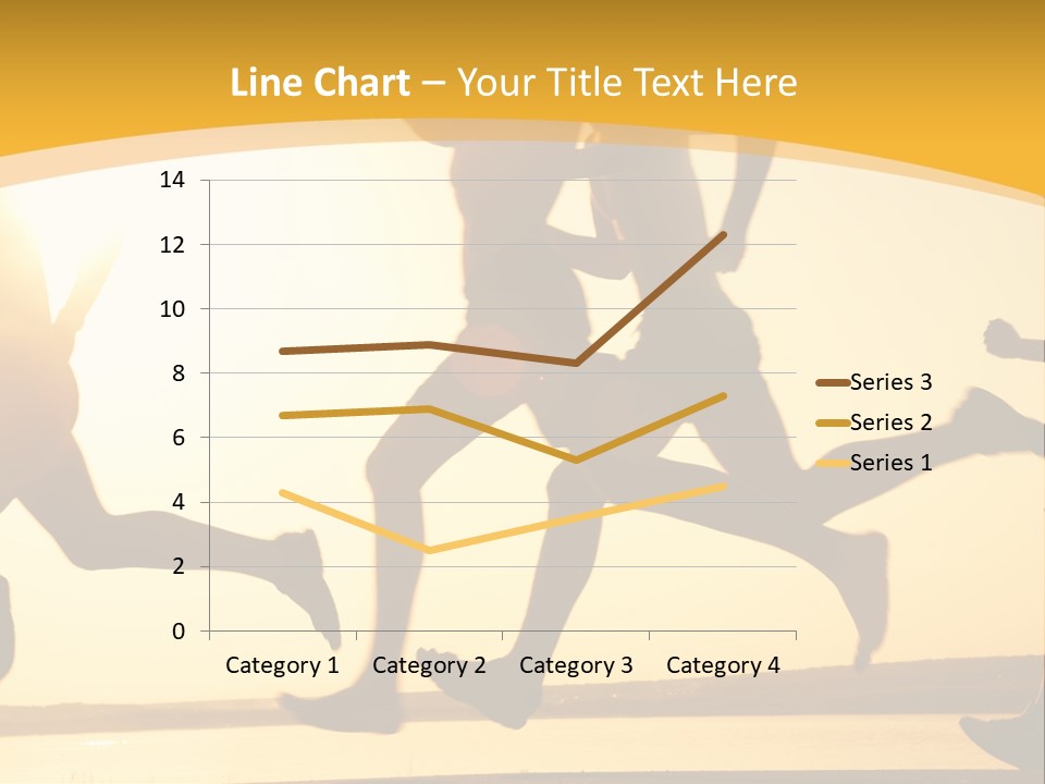 Running Sky Relations PowerPoint Template