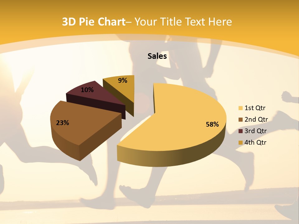 Running Sky Relations PowerPoint Template