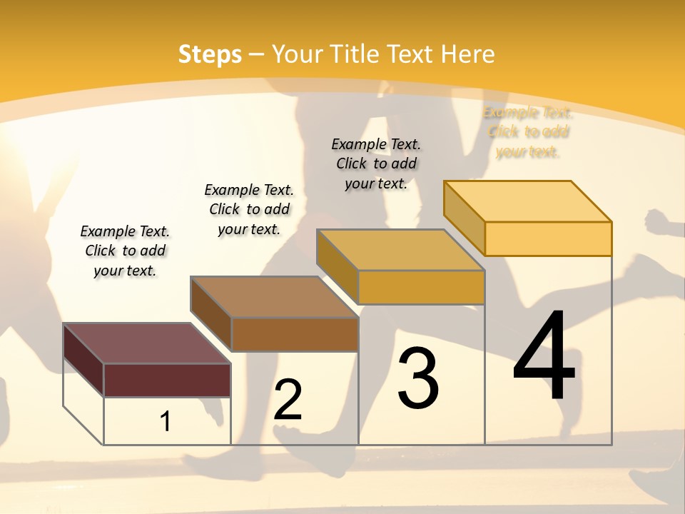 Running Sky Relations PowerPoint Template