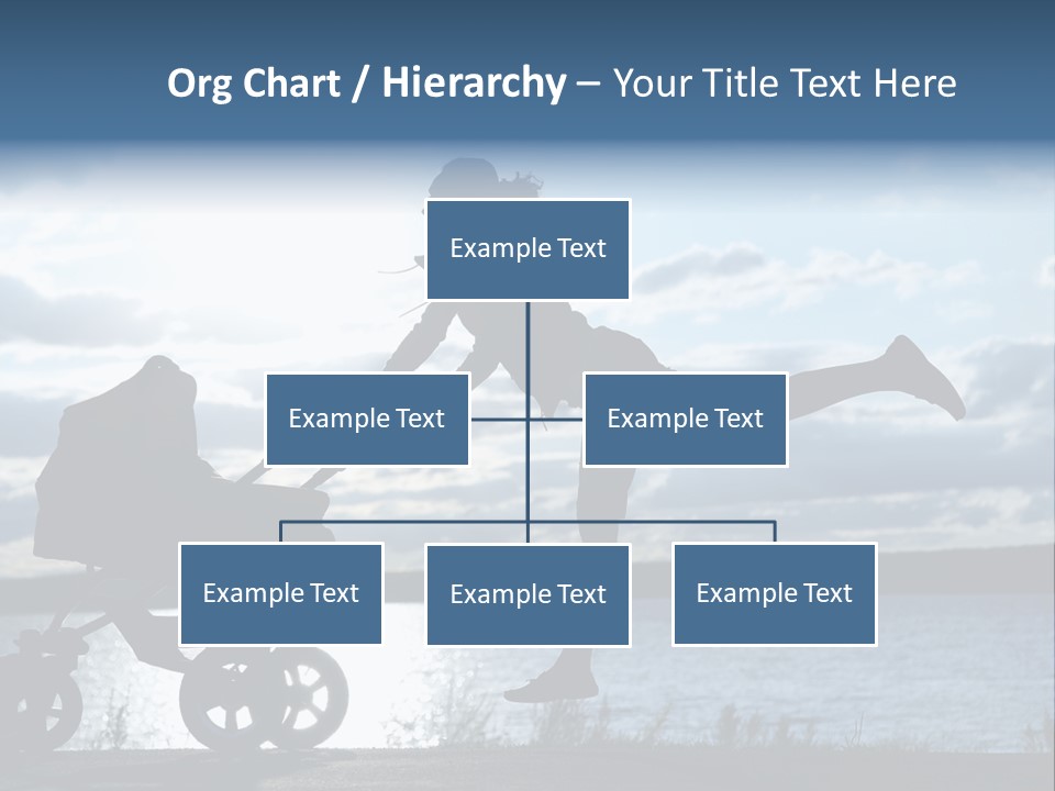 Figure Girl Family PowerPoint Template