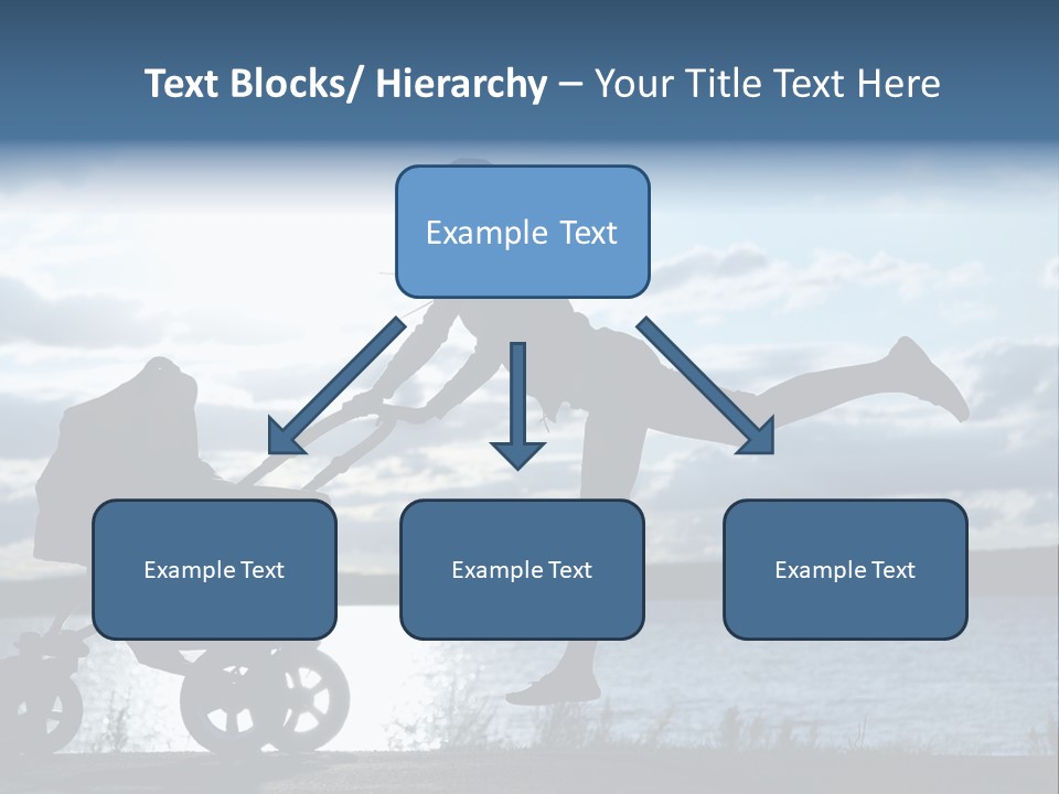 Figure Girl Family PowerPoint Template