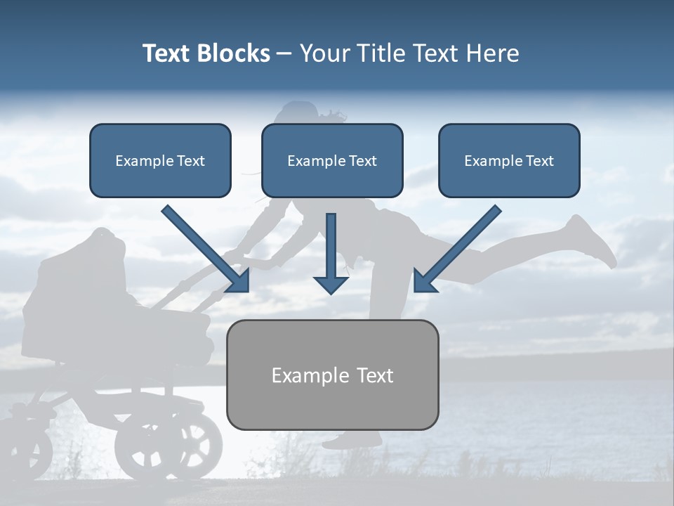 Figure Girl Family PowerPoint Template