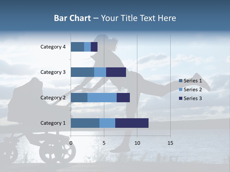 Figure Girl Family PowerPoint Template