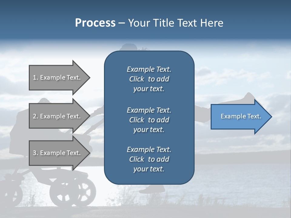 Figure Girl Family PowerPoint Template