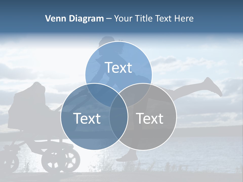 Figure Girl Family PowerPoint Template