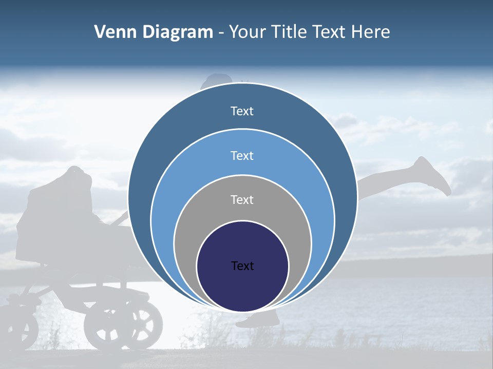 Figure Girl Family PowerPoint Template