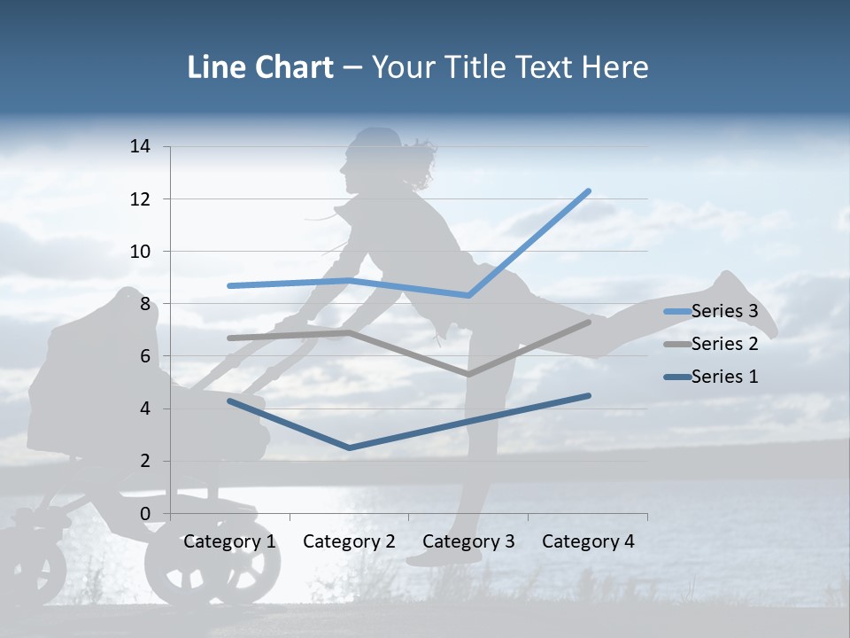 Figure Girl Family PowerPoint Template