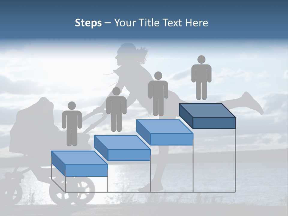 Figure Girl Family PowerPoint Template