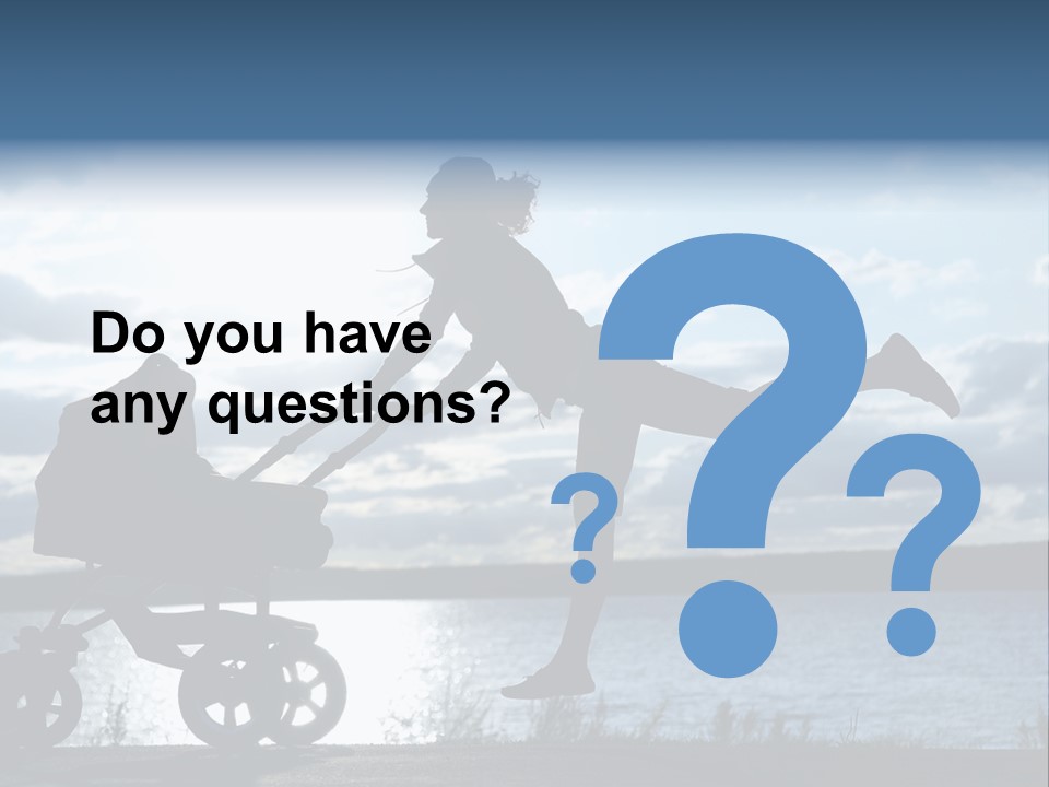 Figure Girl Family PowerPoint Template