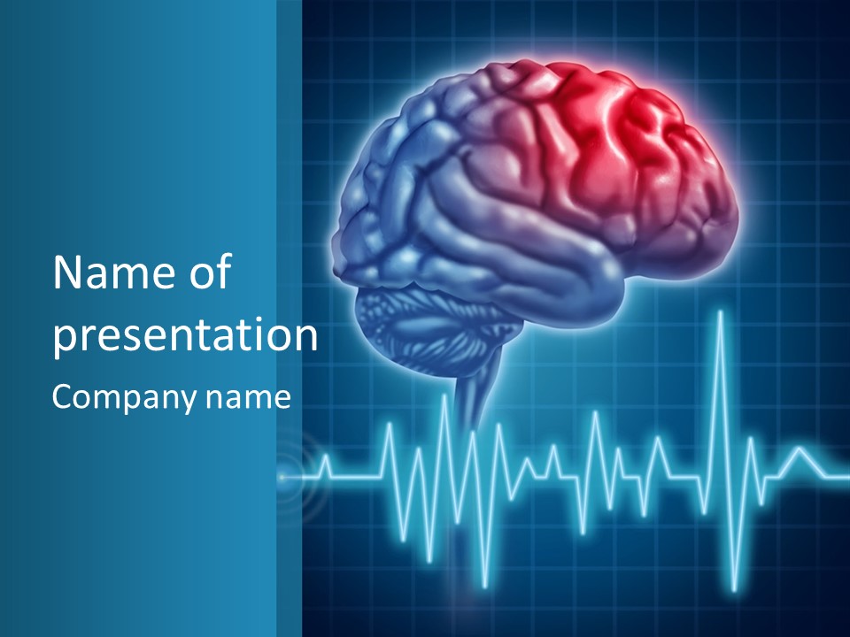 Psychology Psychiatrist Headache PowerPoint Template