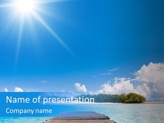 Path Blue Indian PowerPoint Template