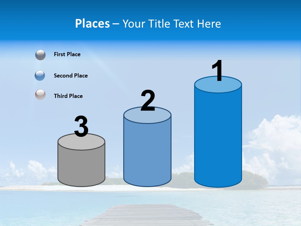 Path Blue Indian PowerPoint Template