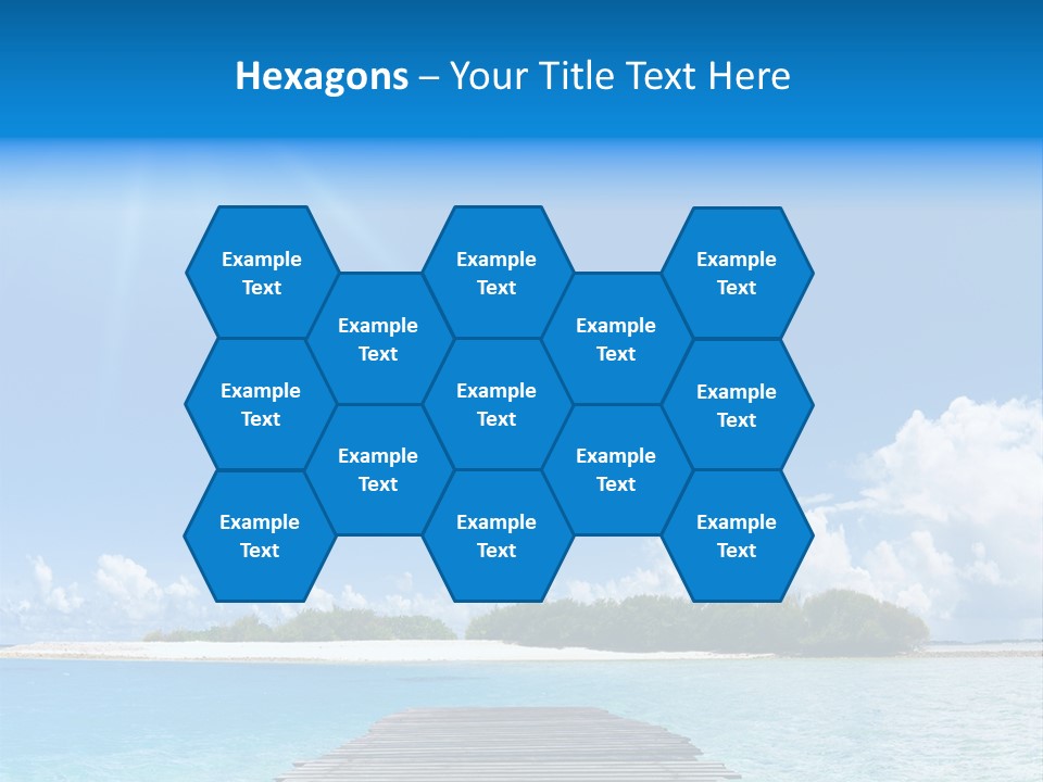 Path Blue Indian PowerPoint Template