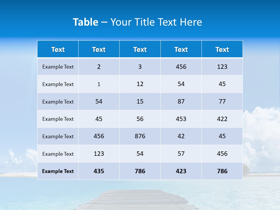 Path Blue Indian PowerPoint Template