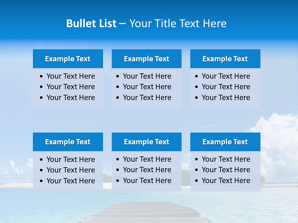 Path Blue Indian PowerPoint Template