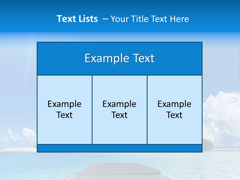 Path Blue Indian PowerPoint Template