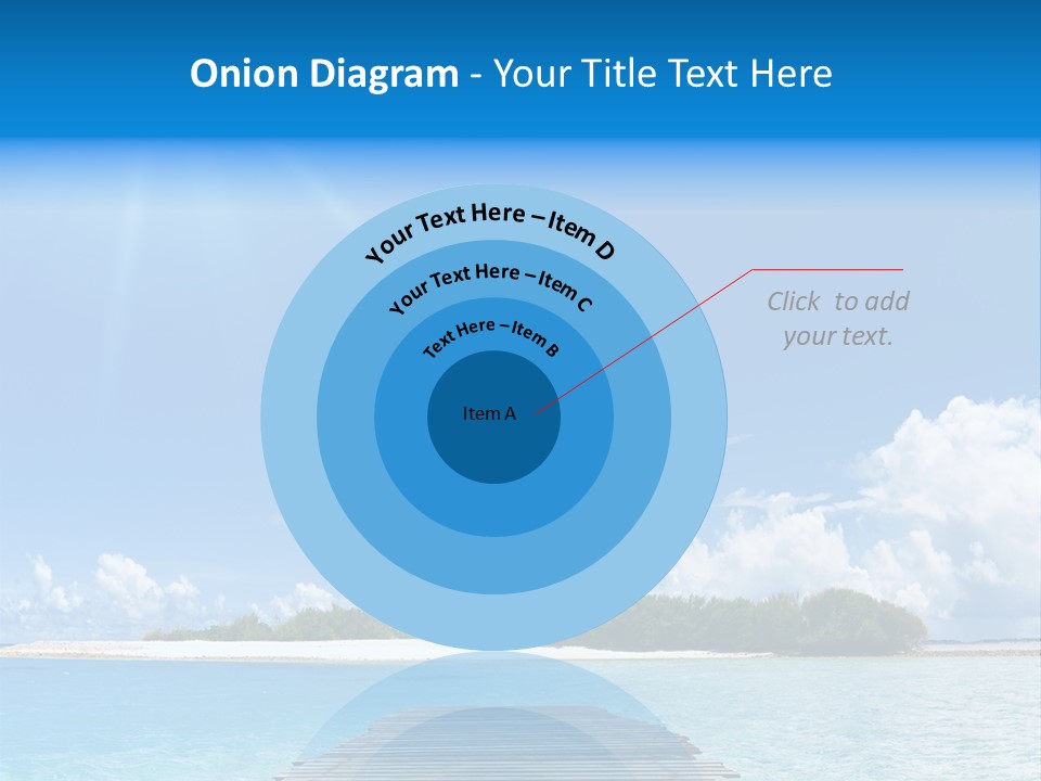 Path Blue Indian PowerPoint Template