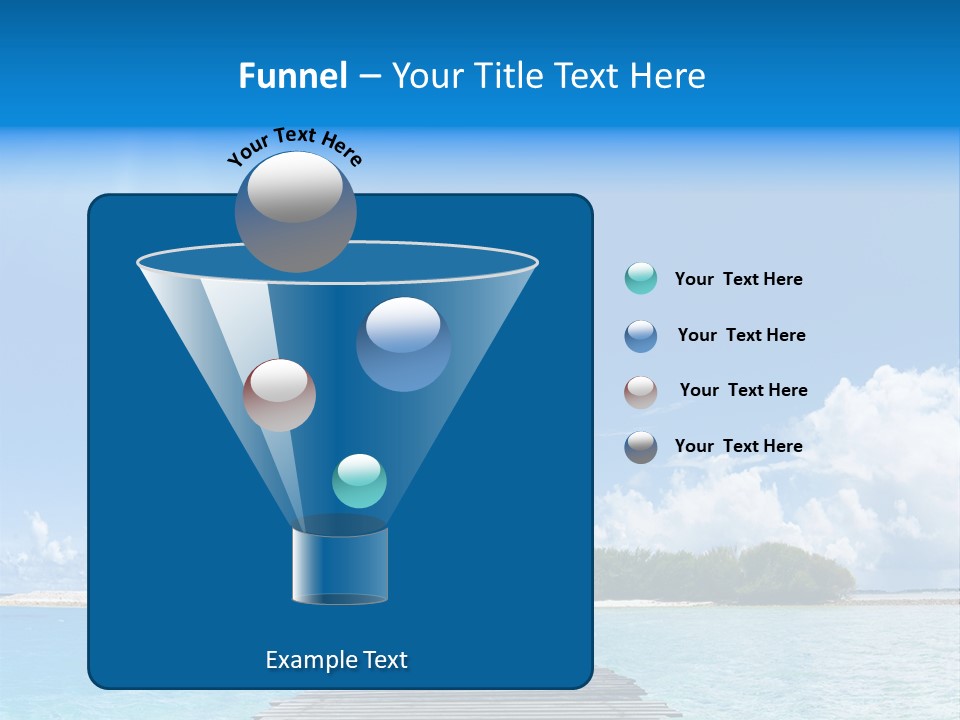 Path Blue Indian PowerPoint Template