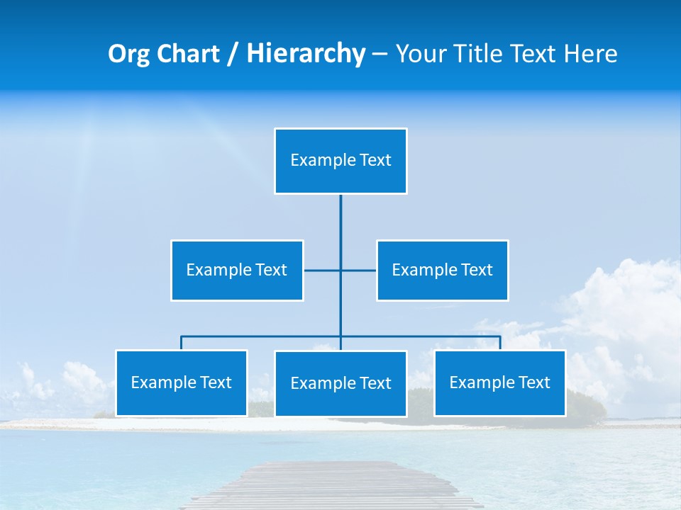 Path Blue Indian PowerPoint Template