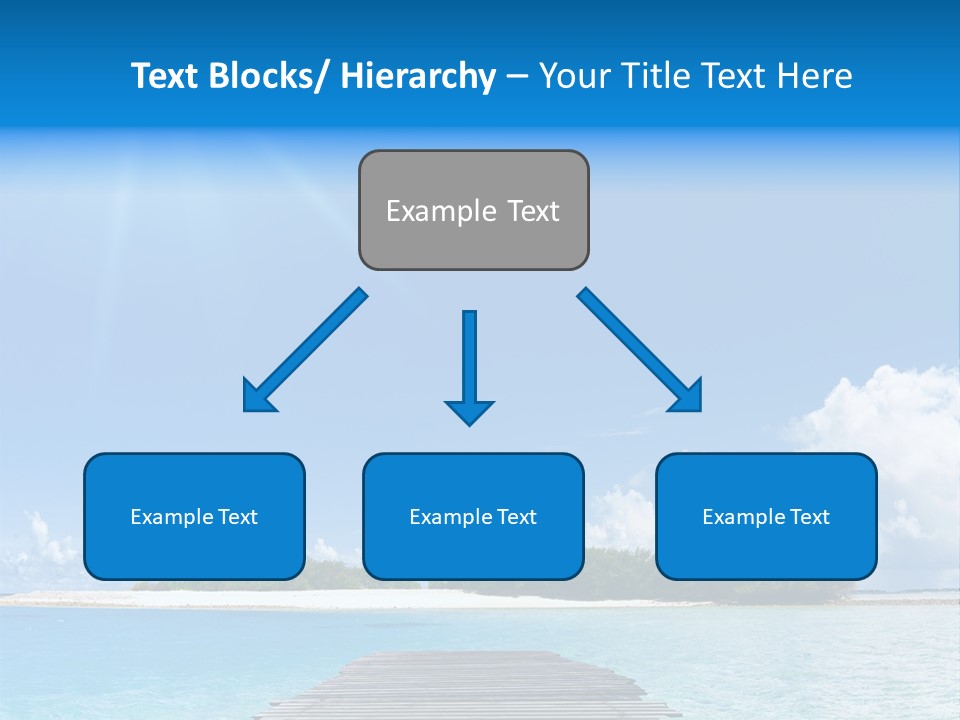 Path Blue Indian PowerPoint Template