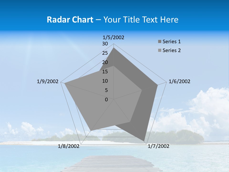 Path Blue Indian PowerPoint Template