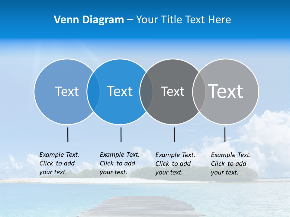 Path Blue Indian PowerPoint Template