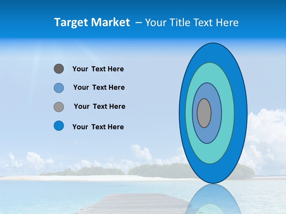 Path Blue Indian PowerPoint Template