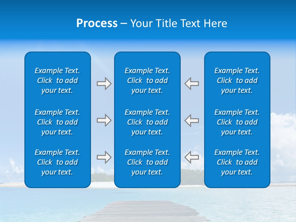 Path Blue Indian PowerPoint Template